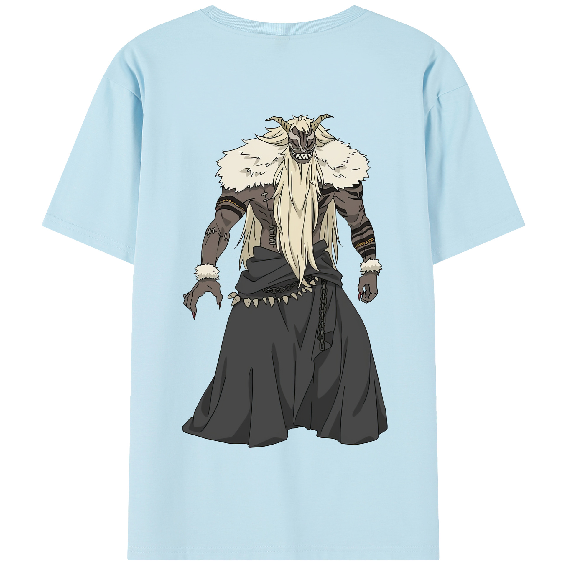 （画像用） 葬送のフリーレン Frieren 綿100％半袖Tシャツ（背面プリント）
